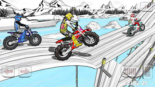 Dirt Bike Sketchy Race screenshot 1