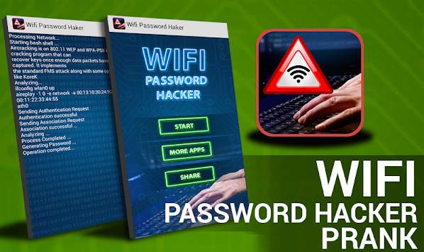 WiFI Password Hacker - Prank screenshot 1