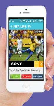 Live World Cup Football SonySix Net Tv Channels screenshot 3