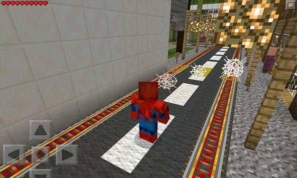 Mod PE :Spiderman City screenshot 2