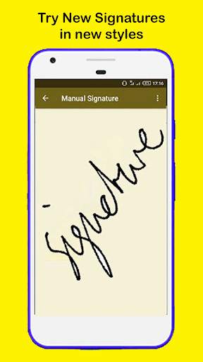 Signature Maker - Make your digital signatures screenshot 2