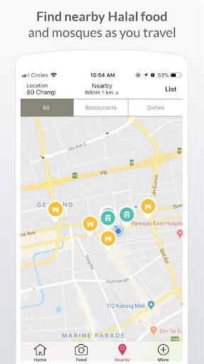 Halal Trip: Food, Restaurant, Travel & Prayer Time screenshot 5