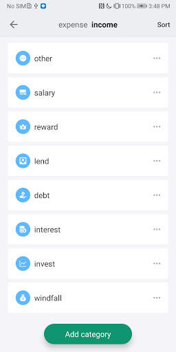 Money Manager स्क्रीनशॉट 4