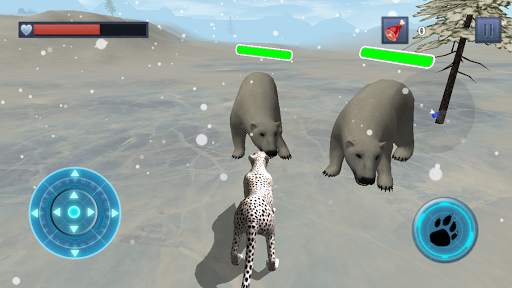 Snow Leopard Chase Simulator screenshot 7