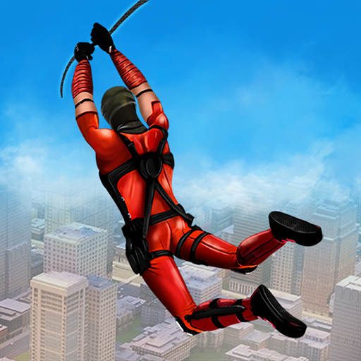 Spider Ninja Rope Hero - Crime City New Games 2021 4.4