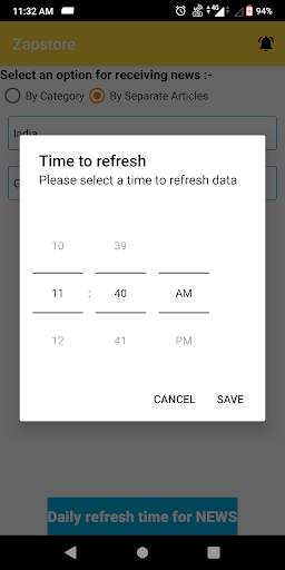 Zap LockScreen News screenshot 5