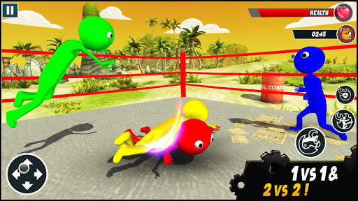 Beast Fighting : Stickman Wrestling screenshot 3
