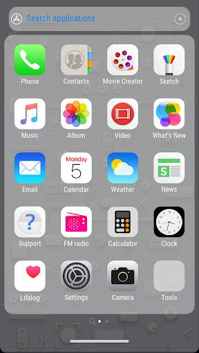 X-iOS Edition - XPERIA THEME screenshot 4