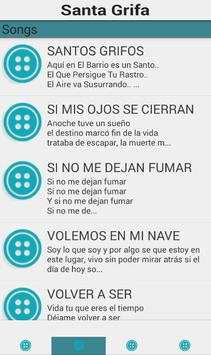 Santa Grifa Musica Letra screenshot 1