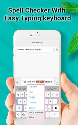 Spell Checker keyboard – Spelling correction screenshot 1