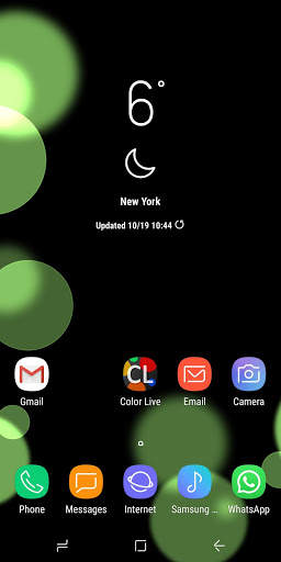 AMOLED Color Live Wallpaper screenshot 3