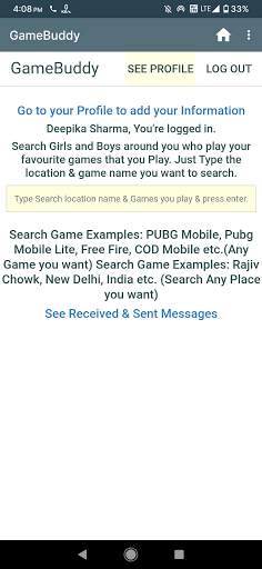 GameBuddy: Find Game friends near you(PUBG & All). screenshot 4