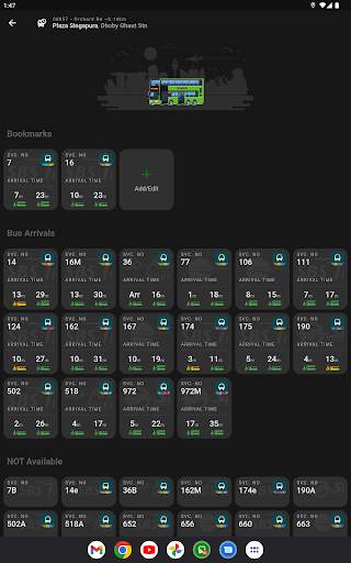 SG Bus Arrival Times screenshot 11