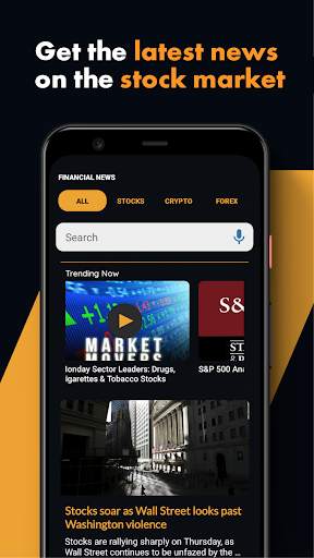 Finance Home Trade Simulator & Stock News Launcher screenshot 3