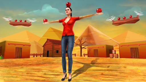 Apple Shooter Girl - 3d Archery Game स्क्रीनशॉट 3