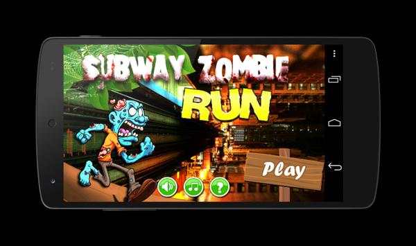 Subway Zombie Run screenshot 1