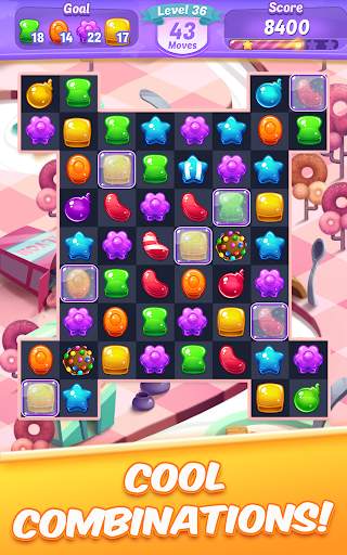 Cookie Rush Match 3 screenshot 4