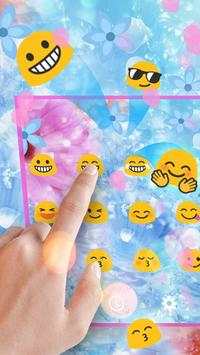 Flower Petals Keyboard Theme screenshot 3