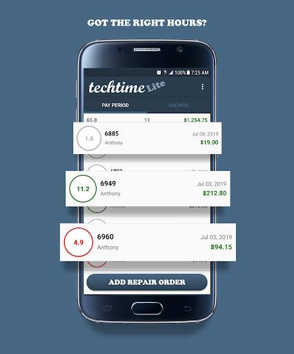 techtime Lite - Repair Order Flat Rate Calculator screenshot 7