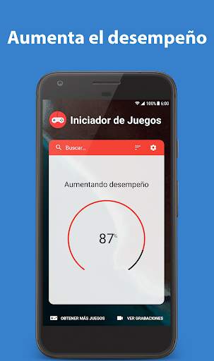 Iniciador de Juegos - Desempeño y Graba Pantalla screenshot 2