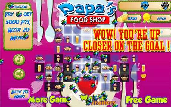 Papa's Food Shop screenshot 3