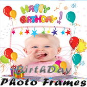 Birthday Photo Frames 2016 icon