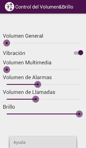 Control del Volumen & Brillo screenshot 2