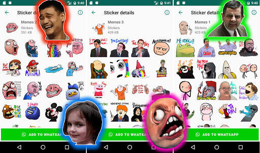 Troll Funny Face Memes Stickers for WAStickerApps screenshot 3