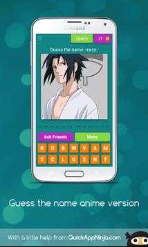 Guess the name anime version screenshot 4