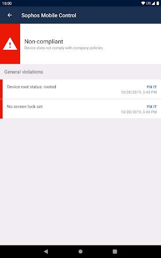 Sophos Mobile Control screenshot 11