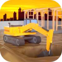 Heavy Excavator Simulator - City building game logo