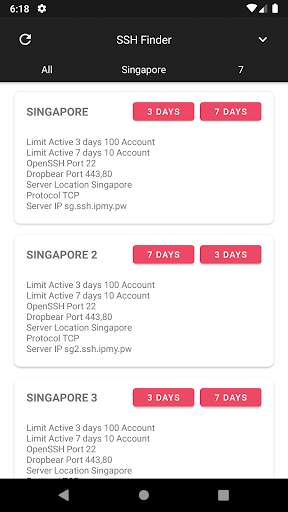 VPN, SSH, & Proxy Finder screenshot 3