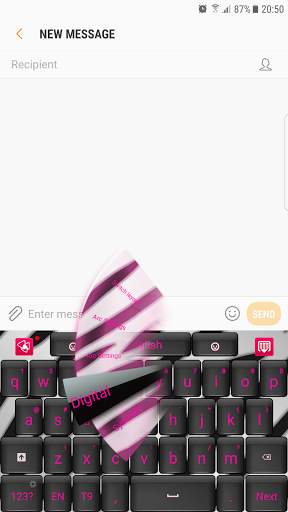 Pink Zebra Keyboard screenshot 3