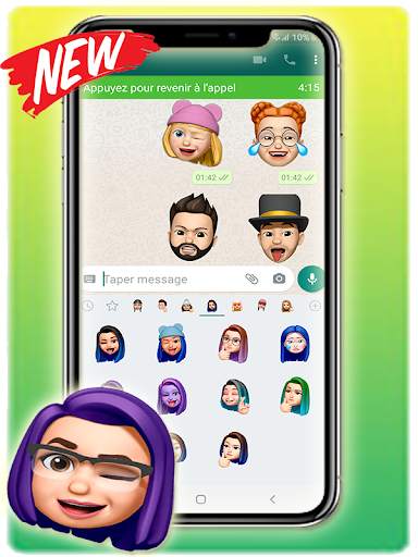Emoji Stickers 3D 2021 For WhatsApp screenshot 6