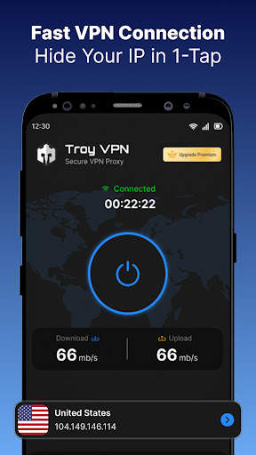 Troy VPN: Secure VPN Proxy screenshot 1
