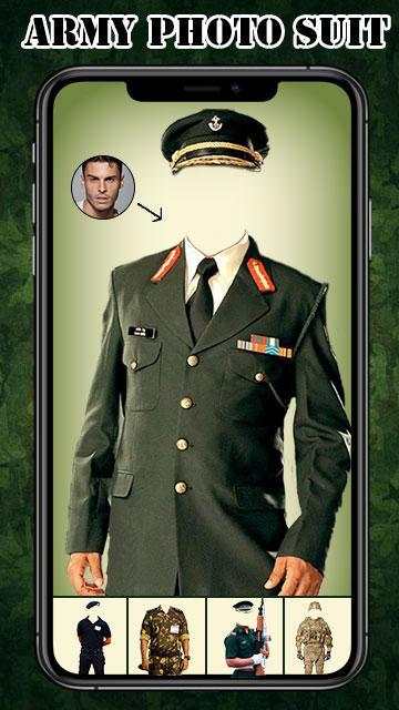 Suit : Army Suit Photo Editor - Army Photo Suit screenshot 6