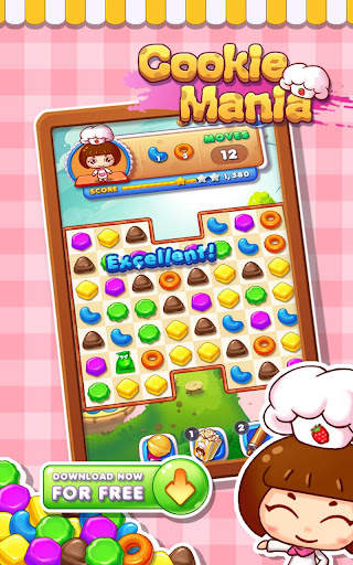 Cookie Mania - Match-3 Sweet G screenshot 6
