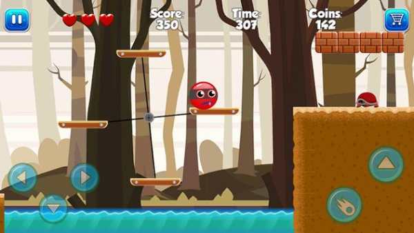 Super Bounce Red Classic Ball Adventure screenshot 3