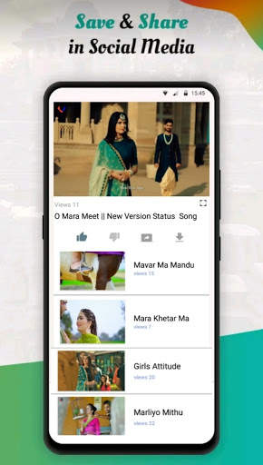 Bhai Bhai- Gujarati Status Video App स्क्रीनशॉट 2