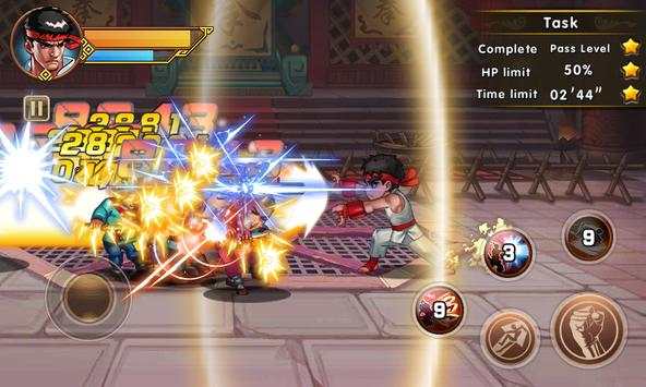 King Of Kungfu:Street Fighting screenshot 1