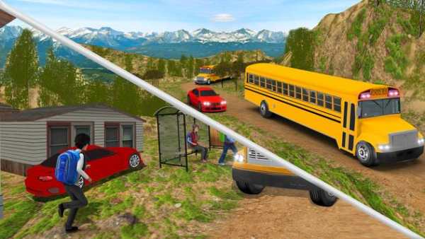 Intercity Modern School Bus Driving Simulator 2018 screenshot 4