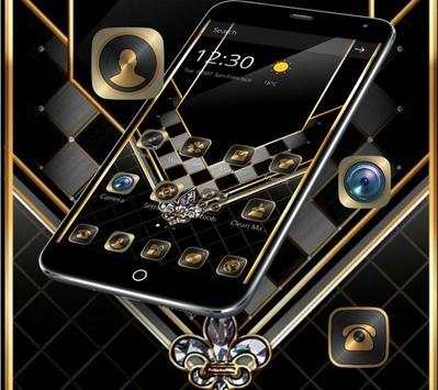 Gold Black Luxurious Theme screenshot 2