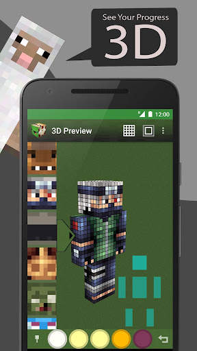 Skin Editor for Minecraft/MCPE screenshot 4