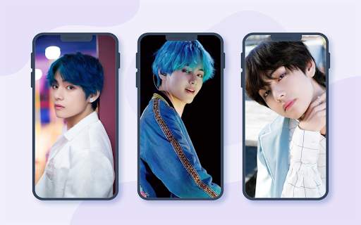 V Cute BTS Wallpaper HD screenshot 1