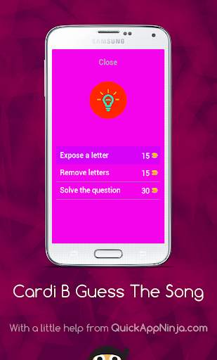Cardi B Guess The Song screenshot 6