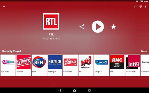 Radio FM France скриншот 13