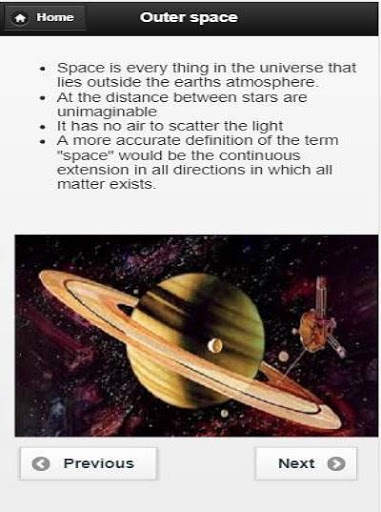 Space Science App 3 تصوير الشاشة