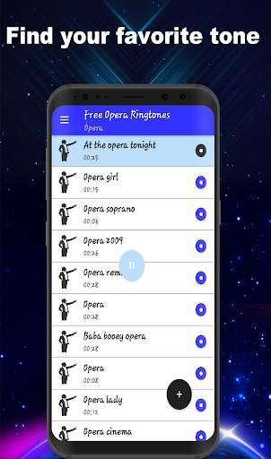 Free opera ringtones screenshot 1