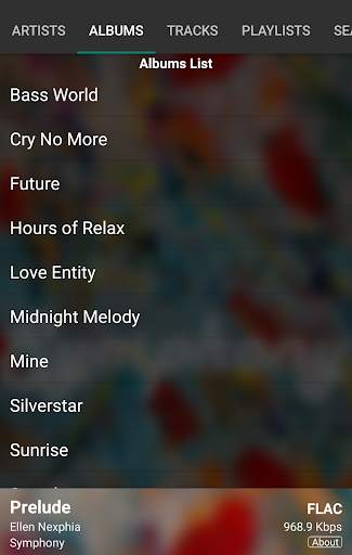 TrueSymphony Music Player 6 تصوير الشاشة