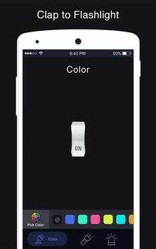 Flashlight On Clap - Clap To Flash Light On Off screenshot 5